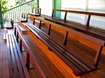 Rushcutters Bay Park Grandstand seating
